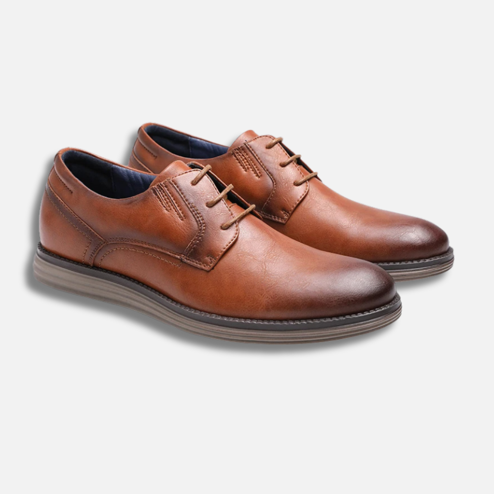 Oxford Elite Leather Derby Shoes – Timeless Formal Style