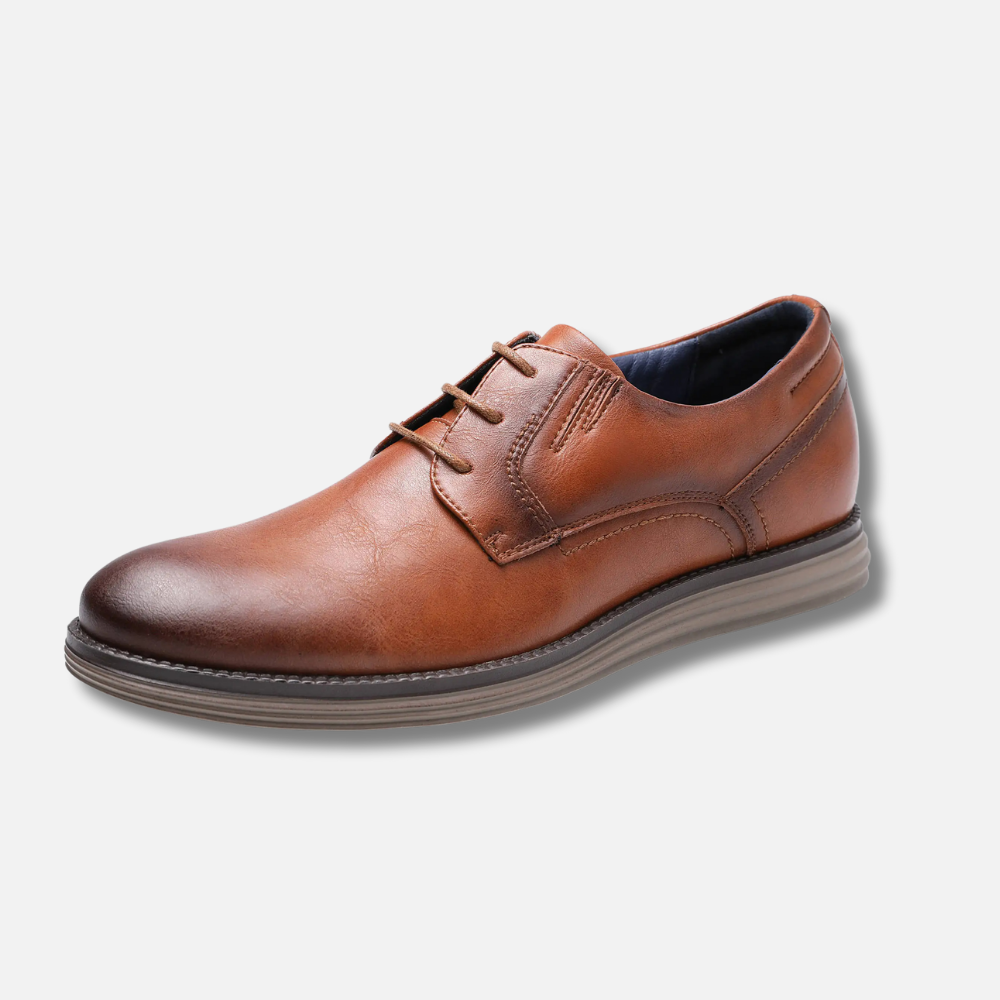 Oxford Elite Leather Derby Shoes – Timeless Formal Style